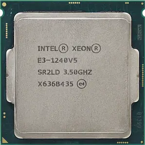 Процессор Intel Xeon E3-1240 V6 (s1150, 8T, Tray) (E3-1240 V6) б/у